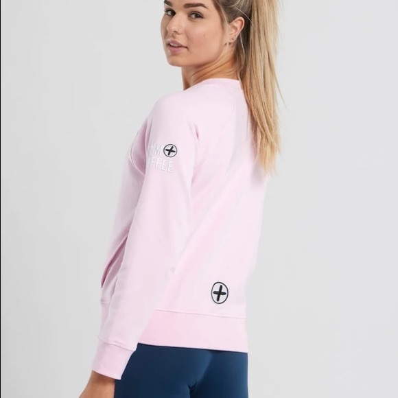 Gym + coffee Chill Crew in Pastel Pink - Picture 5 of 8